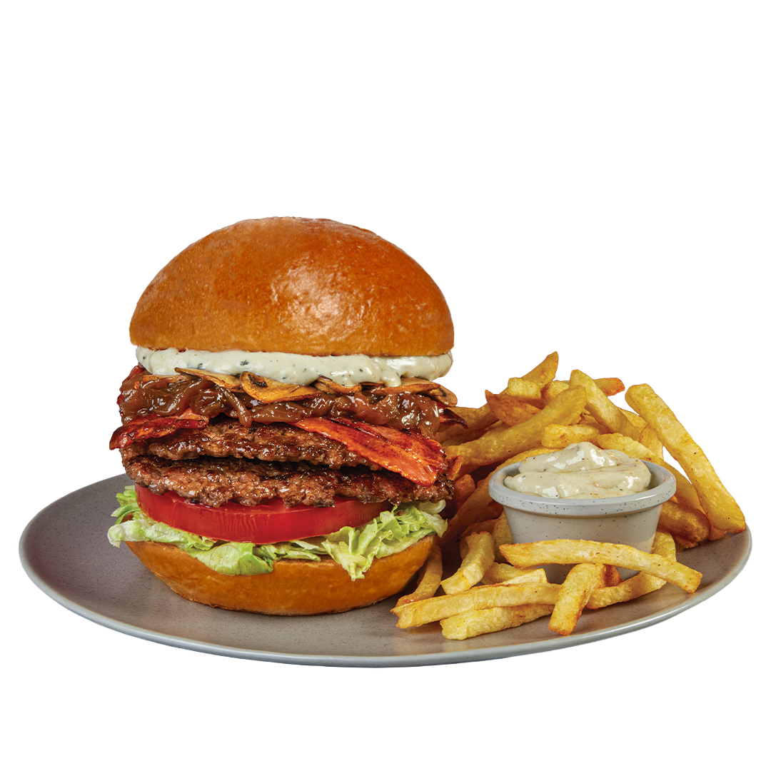 THE BLUE OF THE BACON